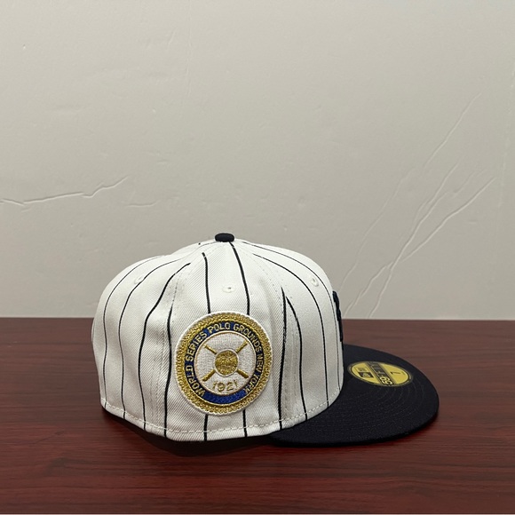 New Era, 59Fifty Fitted Hat, New York Giants, White & Blue - Picture 3 of 11